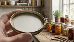 Pochi lo sanno: a cosa serve il dischetto di plastica all'interno dei coperchi dei barattoli?